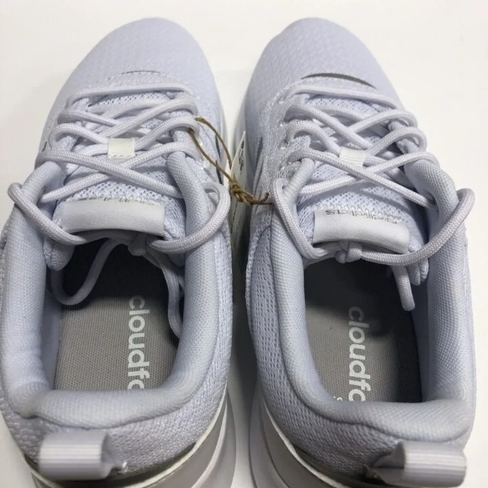 Adidas Women’s QT Racer 2.0, White Running Shoes, Size 8.5M